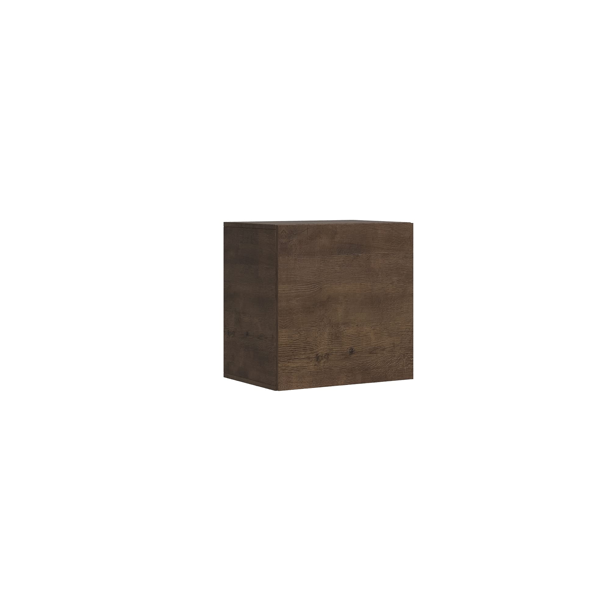 Armario nogal 60x60 compacto para organizar el baño o crear un rincón de lectura ordenado