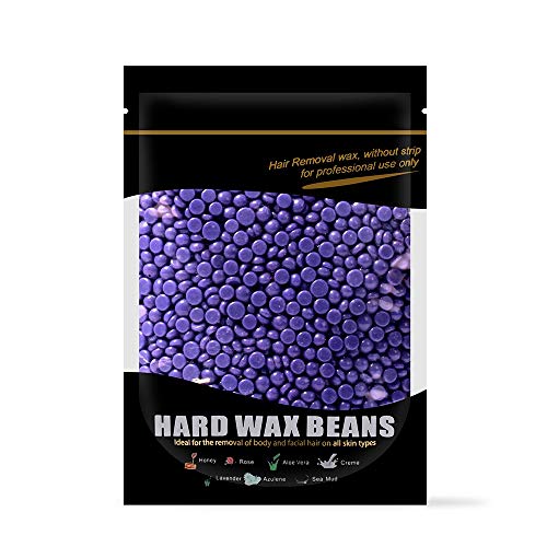 Waxkiss Hard Wax Beans Body Hair Removal Wax Beans for Home Waxing Heater Wax Warmer 300g for Bikini Arms Legs Upper Lip Eyebrows Armpit Hair Removal