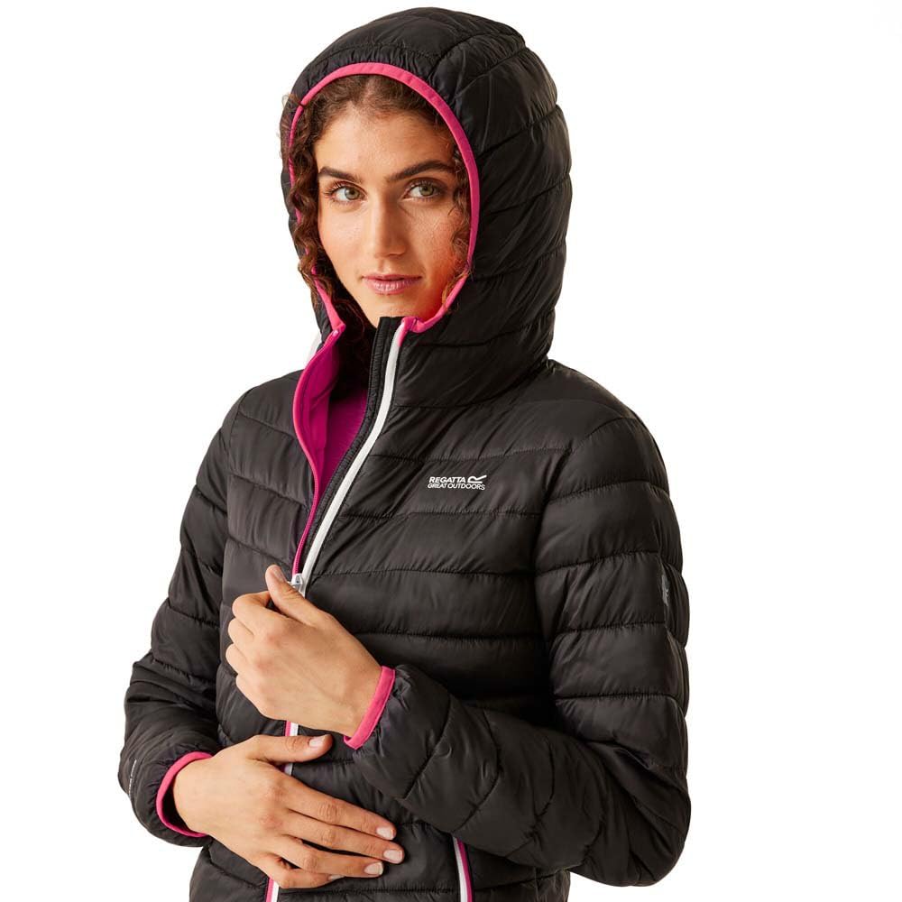 Regatta Regatta Women's Hooded Hillpack II Jacket Abrigo acolchado con capucha y cremallera Hillpack II Packaway de Regatta para mujer Mujer