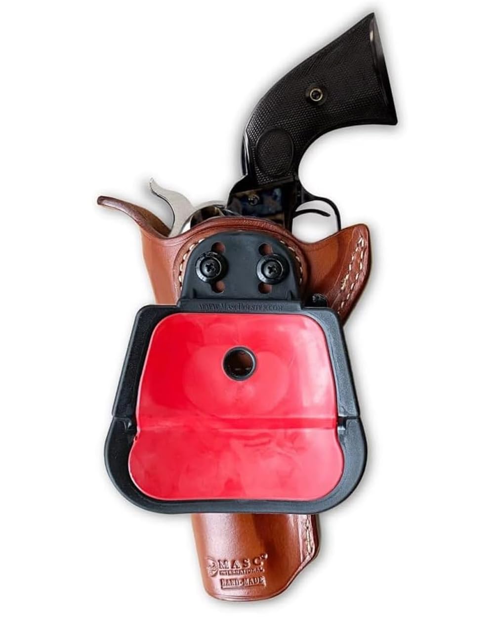 Amazon.co.jp: レザーパドルOWBホルスターOpen Top forコルトシングル