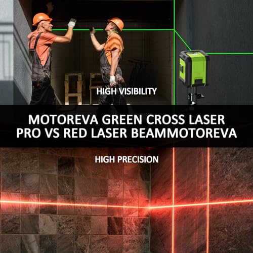 Weiddw Laser Level Self-Leveling Laser Level Tool Green Cross Line Lazer Level For Construction Indoor Project,Picture Hanging thumb #5