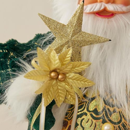 Figurines de père noël pour scène d'exposition et décor de table - 8