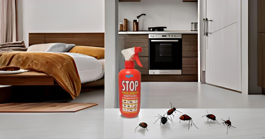 Insetticida zz paff Multi Insetto spray da interno per casa e ufficio 375 ml- stop agli Acari Formiche Pulci Cimici Tarme Mosche Scarafaggi (2)