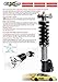 Emotion Coilover Suspension Kit - 24-Level Damping, Adjustable Ride Height, High Performance, compatible with Audi A3 (8V) 2.0/1.8T 2013-2019 (Set of 4)