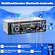 Autoradio Bluetooth RDS, CENXINY Autoradio mit Typ-C-Ladeanschluss, Mehreren Beleuchtungsmodi,FM/AM Fernbedienung/2USB/AUX/SD/MP3-Player/DSP/EQ