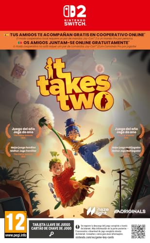 It Takes Two | Nintendo Switch 2|Cartucho físico | Videojuegos | Castellano