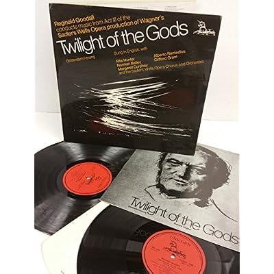 SADLER'S WELL OPERA CHORUS AND ORCHESTRA, REGINALD GOODALL reginald goodall conducts music from act iii of the sadler's wells opera production of wagner's twilight of the gods, gatefold, 2 x lp, booklet, UNS 245/6