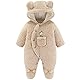 Baby Overall Winter Strampler, Schneeanzüge mit Kapuze Spielanzug Jungen Mädchen Spieler Winterkleidung Baby Winter Outfits, 0-3 Monate