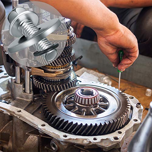 3/4 Inch Go Kart Clutch Bolt Kit Predator Engine Clutch And Lock Washer For Go Kart, Minibike And Kart Engine, Bolts For 10/12 Teeth Clutch Bolt Kit (4 Sets) #TOP5