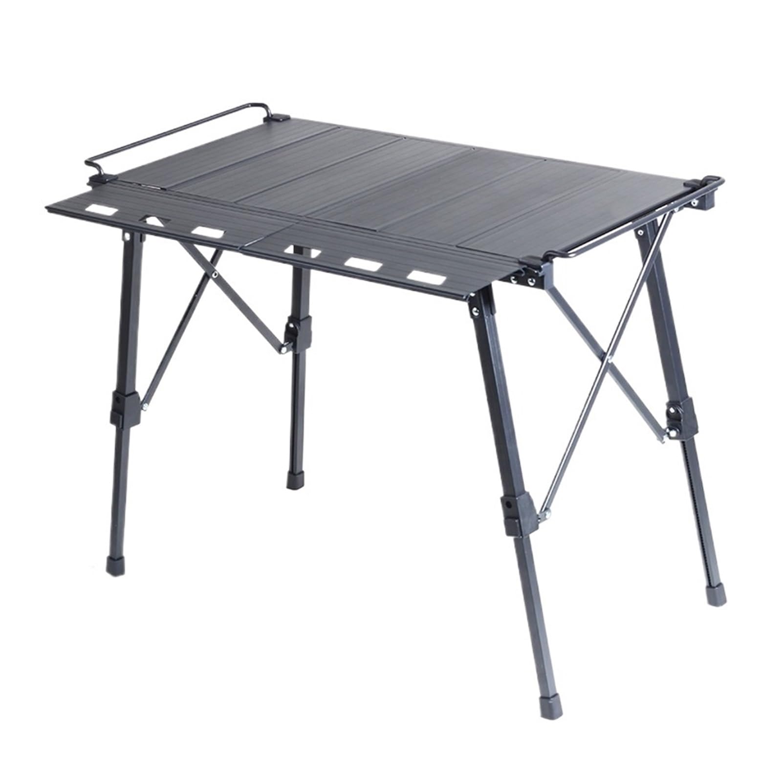 Table pliante camping IGT hauteur réglable 40-62 cm avec plateau Extend modulable
