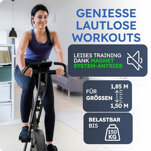 Heimtrainer Fahrrad HELDENWERK – Bild 5