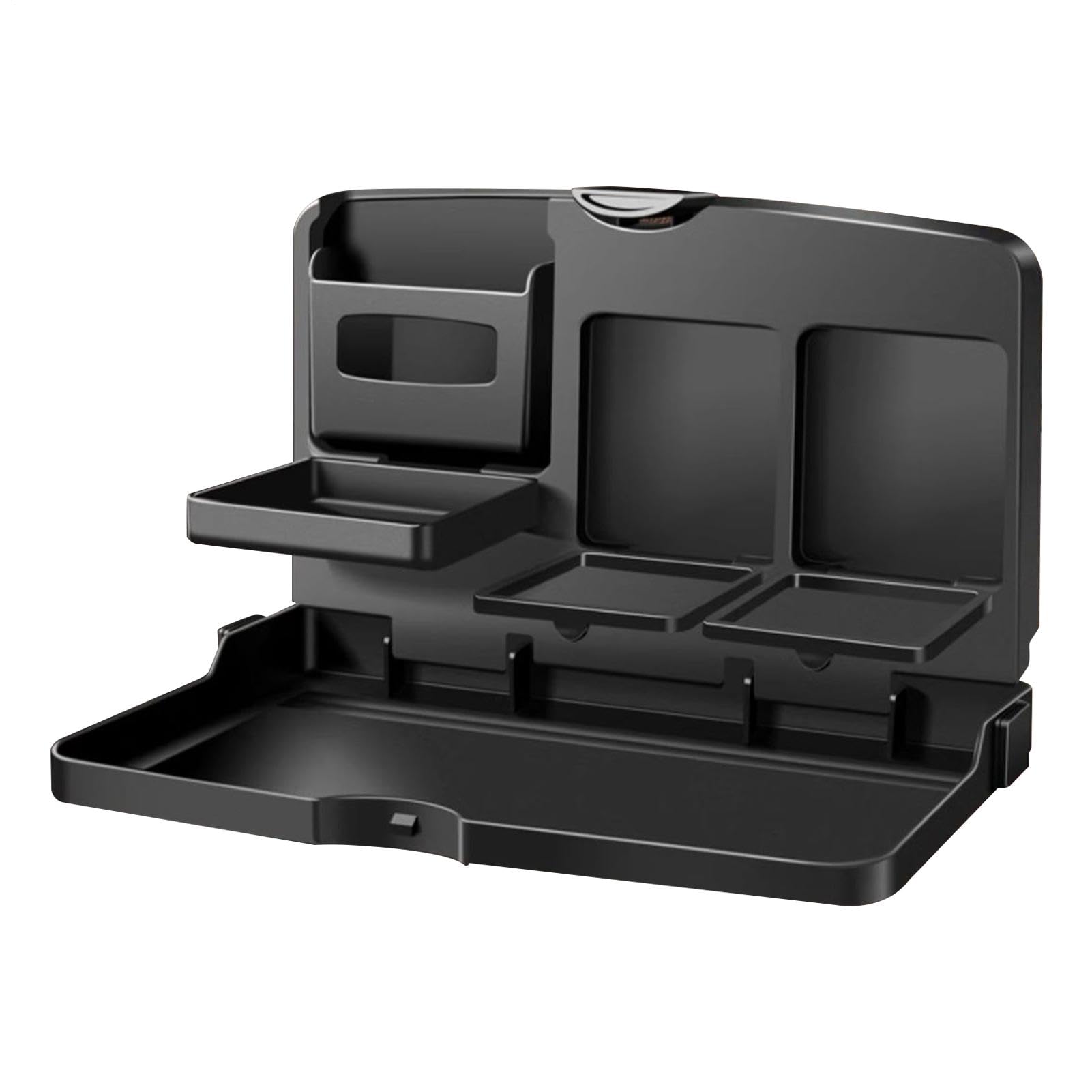 Bandeja para Asiento Trasero,Mesa para Asiento Trasero de Coche | Bandeja Plegable portátil para Comer en el Coche - Bandeja Ajustable para Asiento de Pasajero, Escritorio Ajustable para