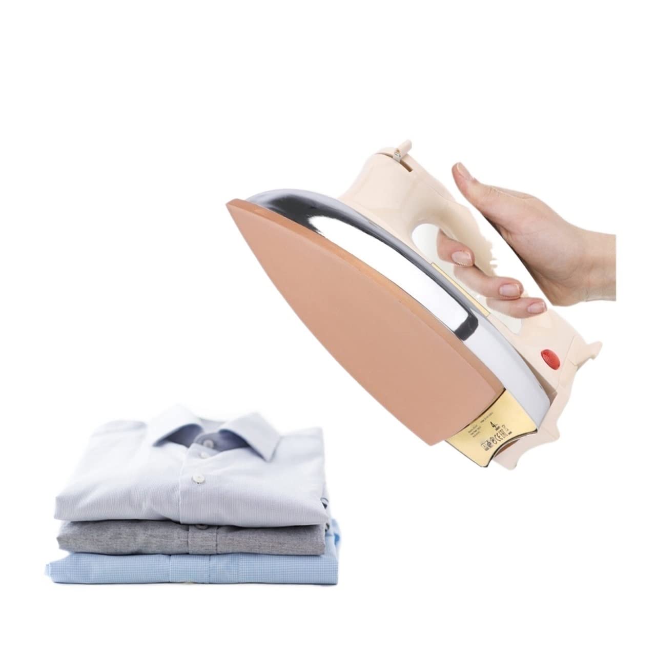 Vaporizador de mano Plancha eléctrica clásica en seco for ropa Uso industrial y hogar Sin vapor Plancha for ropa Plancha eléctrica en seco antigua para ropa sobre la marcha