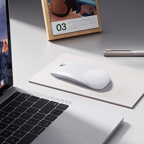 Image of Offbeat - Atom Dual Bluetooth 5.1+5.1 & 2.4Ghz Wireless, Type-C Rechargeable Silent Click Mouse, Triple Device connectivity Windows, Mac, iOS, Android