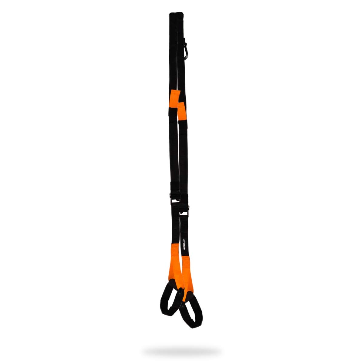 GymBeam TRX Fitness à domicile, système d'entraînement en suspension, capacité de charge 450 kg, installation facile, réglable et transportable avec sac, poignées en éponge douce