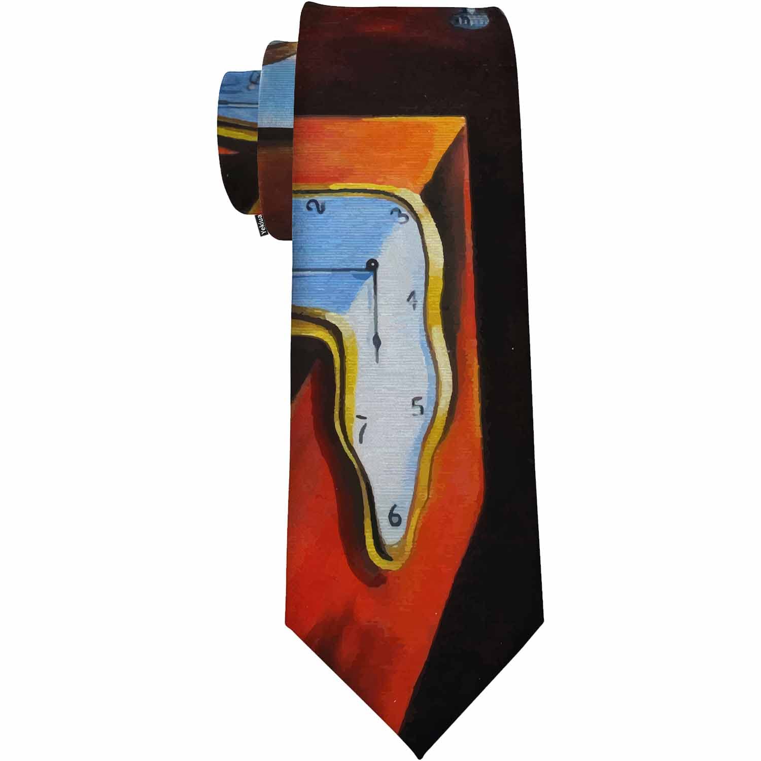 Yekiua Nautical Chart Men's Ties Old Ancient Adventure Explorer Vintage Map Neck Tie Business Wedding Formal Fashion Necktie, Oil Painting, One Size