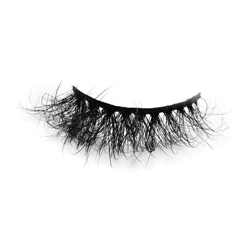 Image of Beauty False Eyelash For Women-Natural & Lightweight Faux Mink Fake Eyelashes /Long Lasting Eye Makeup Lash 5D / Soft & Comfortable Black Reusable Cat Eye Lashes -Fluttery & Wispy (Chic)