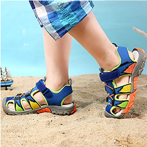 Littleplum 43233-15151 Boys Sandals Closed Toe Toddler Sport Sandals Little Kid Summer Shoes thumb #6