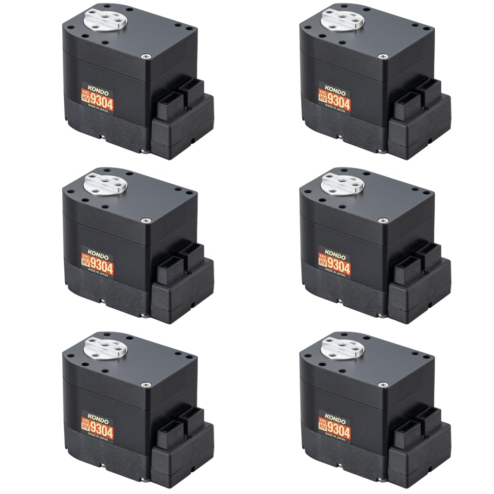 Amazon | 近藤科学 ロボット用サーボ KRS-9304HV ICS 6個セット【国内