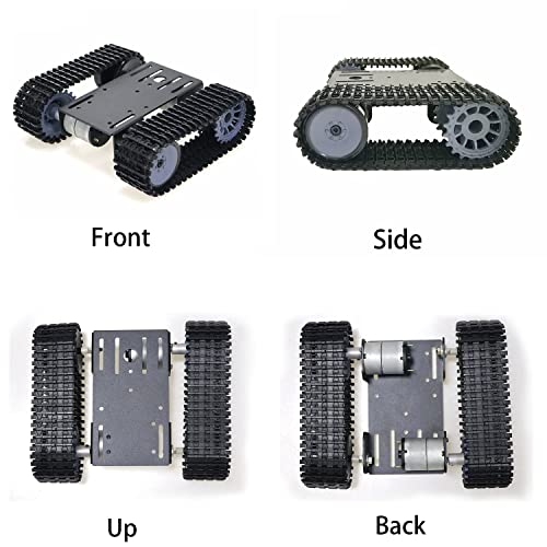 professional robot tank chassis tp101 tracked car moving platform remote control robotic model with dc motor diy smart track crawler for arduino raspberry pi school sciences eduaction kits