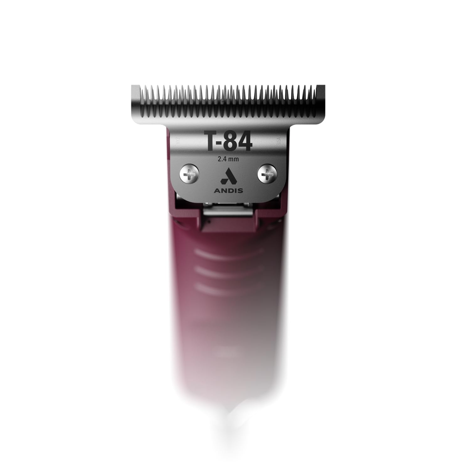 Andis 23330 - Tosatrice professionale AGC Super a 2 velocità con lama staccabile, design fresco e silenzioso, include lama ultra Edge T-84 per una completa toelettatura del cavallo, colore: bordeaux