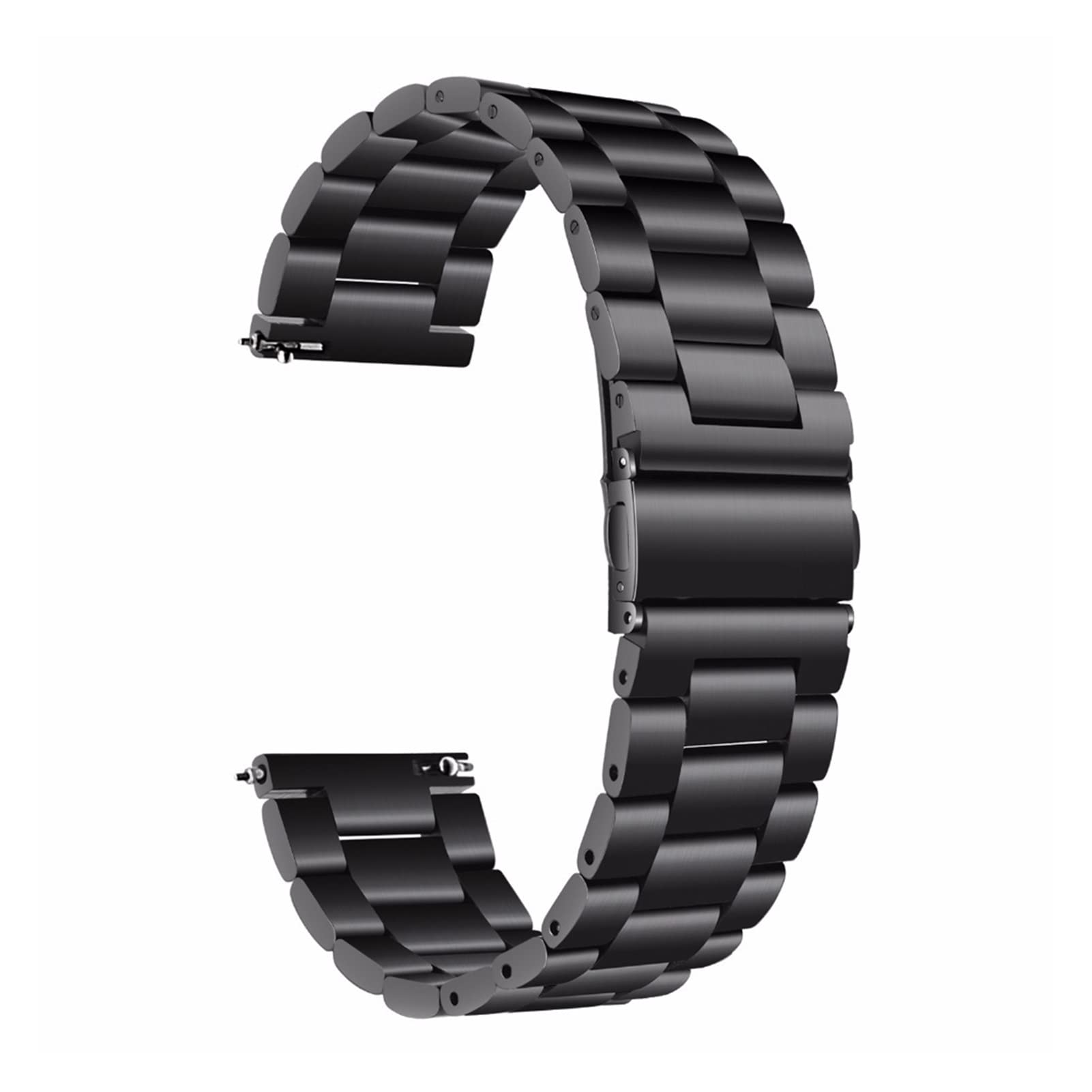 YINGO Cinturino in acciaio inossidabile a sgancio rapido compatibile con Fossil Diesel DZ da uomo e da donna, cinturino da polso, 18 mm, 20 mm, 22 mm, 23 mm, 24 mm