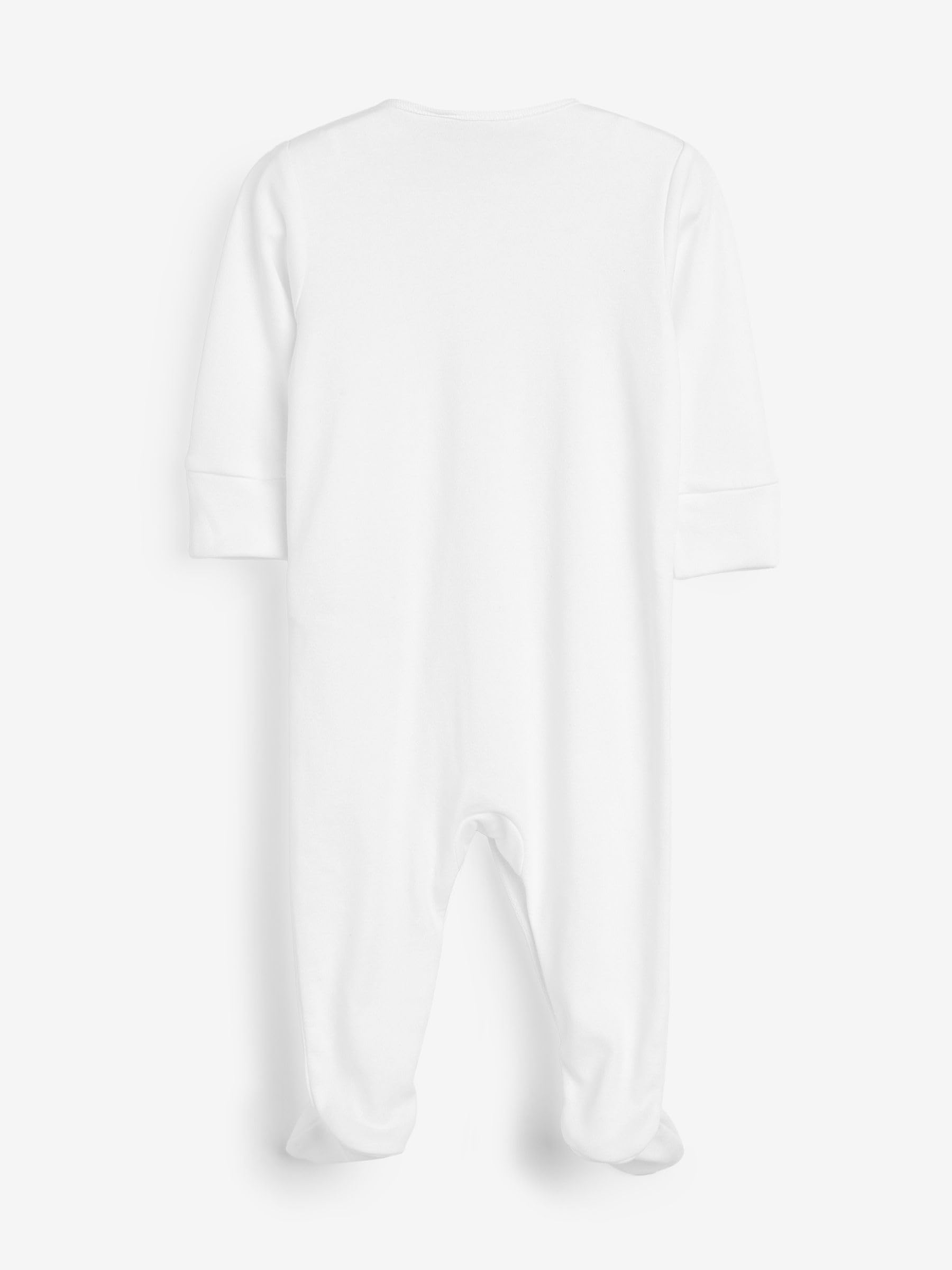 next Baby - Pijama básico para niño (5 unidades) Blanco 3-6 Meses