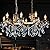MEEROSEE Crystal Chandeliers Lighting