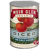 Muir Glen Organic Diced Canned Tomatoes, No Salt Added, 14.5 oz.
