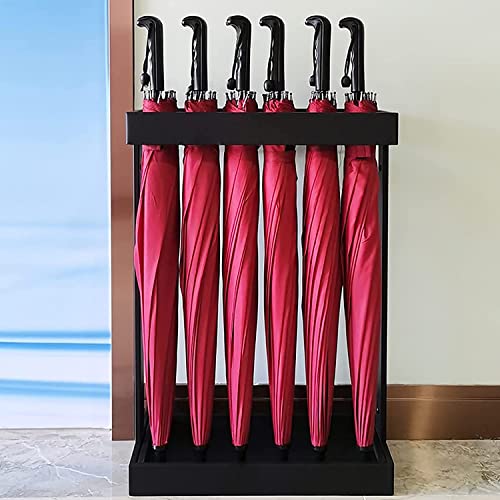 Support de cannes et bâtons de marche design en métal robuste - 8