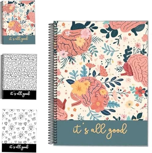 Mental Health Mood Journal Your Daily Self-Care Companion Guided Mental Health Journal 90 Day Mood & Anxiety Tracker with Prompts for Gratitude (A)