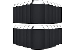 TahoeBay Can Cooler Sleeve 100-Pack Black Wholesale Vinyl