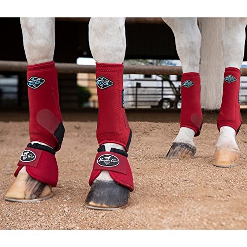 Image of Professional's Choice 2XCOOL Sports Medicine Horse Boots | Protective & Breathable Design for Ultimate Comfort & Durability in Active Horses | Value 4 Pack