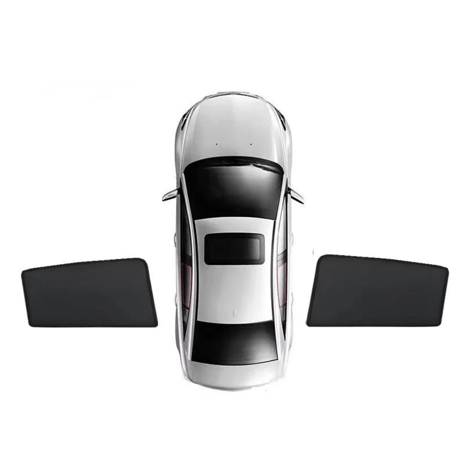 Para Accord 11 11th Para CY 2023 2024 2025 Protección Coche Parabrisas Cubierta Malla Parasol Protector Parabrisas Cortina Parasol Coche Magnético(2PCS Rear)