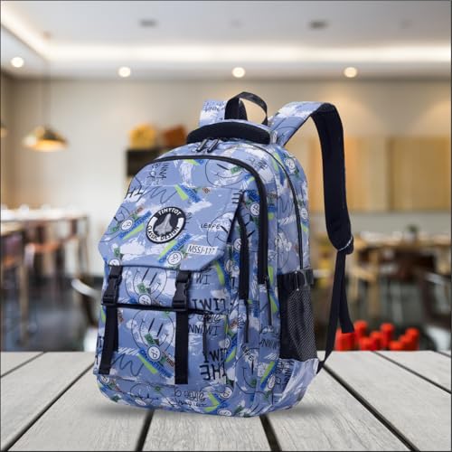 Image of Tinytot 30 Litre Waterproof School Backpack Bags for Women - Large 19 Inch Laptop Bag for Boys &Girls 12+ Years, College Bag for Girls and Boys, Men, Women - Ideal for Office, Travel, School, College