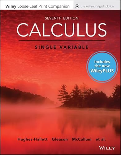 Calculus: Single Variable, WileyPLUS Registration Card + Loose-leaf Print Companion