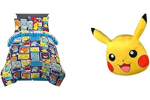 Pokemon Comforter Set Full: Immerse Yourself in the Epic World of Pokemon