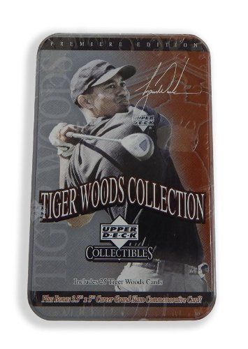 Amazon.com: Upper Deck Tiger Woods Collection Premier Edition Tin