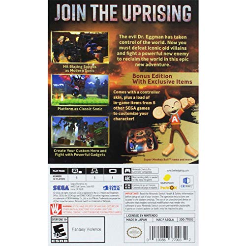 Image of Sonic Forces: Bonus Edition - Nintendo Switch