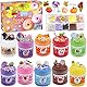 Kinyoda Slime Set, Slime Fluffy Set mit 10 Stück,Schleim Kinder Party Geschenk, Duftend Putty Spielzeug,Cloud Schleim, Kinder Mini Fluffy Slime Kit mit Zubehör,Stressabbau Geschenk für Jungen Mädchen