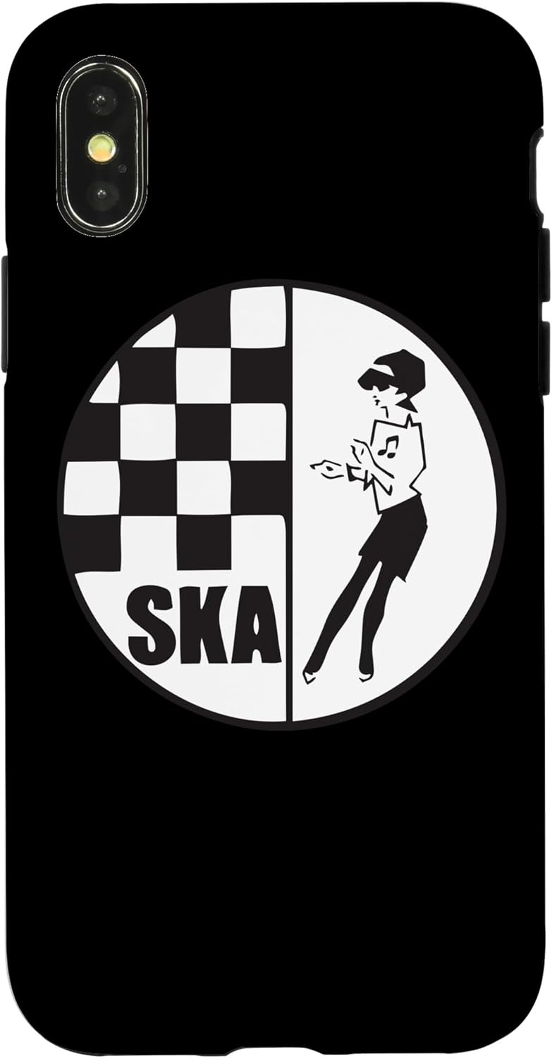 iPhone 12/12 Pro Ska Girl Ska Boy Checkered Case