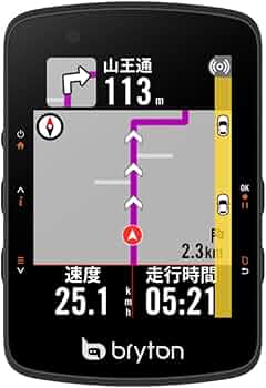 Amazon | ブライトン Bryton Rider 550E サイクルコンピューター 37