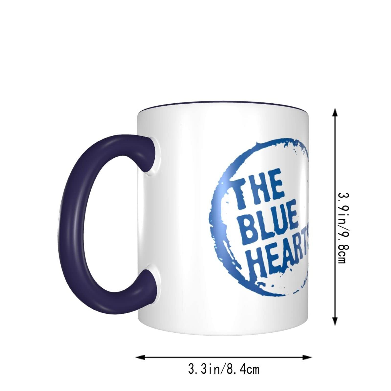 公式 THE BLUE HEARTS　ブルーハーツ　マグカップ　ライブ　グッズ Amazon.co.jp: マグカップ ザ·ブルーハーツ 330ml 陶器 おしゃれ