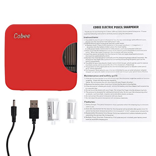 Cobee Temperamatite elettrico, automatico, con