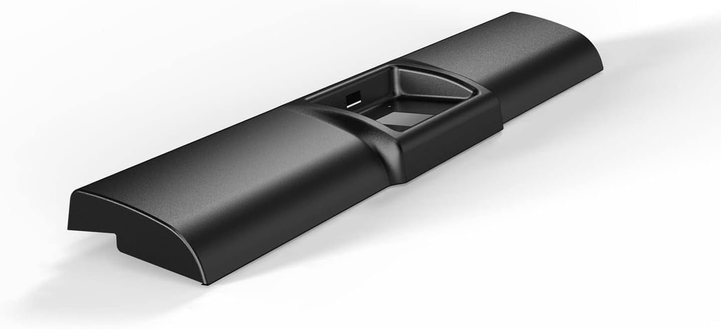 HECASA Black Steel Bumper Roll Pan w/o Light Compatible with 88-98 Chevrolet Chevy Silverado Sierra/GMC C1500 C2500 C3500 K1500 K2500 K3500