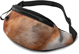 ALALAL Borse Waiste Simpatico Piccolo Criceto Che Mangia Marsupio Adulto con Jack per Cuffie e Cinghie Regolabili Marsupio colorato per Viaggi Sportivi Escursionismo