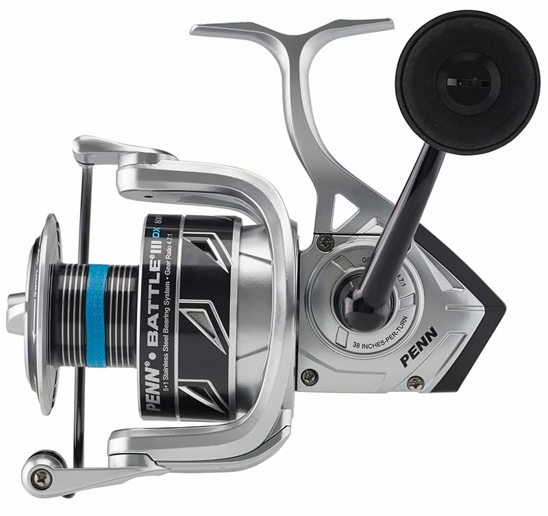 penn battle 8000 spinning reel btl8000 Amazon.com : PENN BTLIII8000DX Battle III DX Spinning 8000 : Sports &  Outdoors