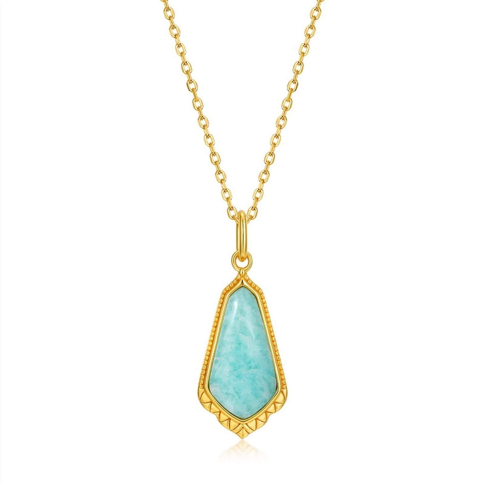 Collane Forma di Goccia Collana 925 delle Donne Collana Donne Collana 45 Cm Regolabile squisiti Gioielli Elegante Collana da Donna