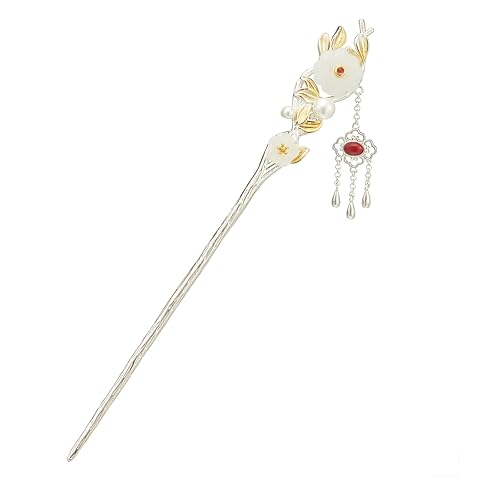 Palillos chinos, color ciruela, mariposa, plata, 925, para mujer, palillos japoneses para hacer moños, cabello largo, hecho a mano, accesorios para