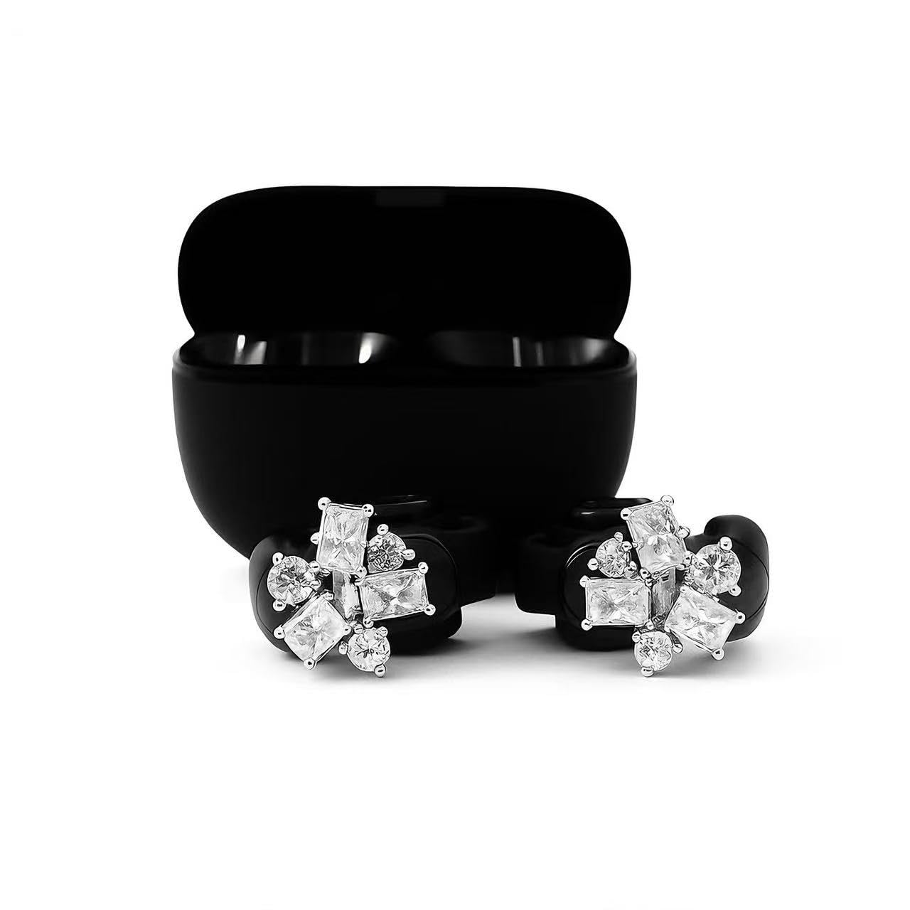 Clip on Earbuds Jewelry for Bose Headphones-No Earbuds, Earrings Earbuds for Bose, Accessories Dainty and Funky for Women.